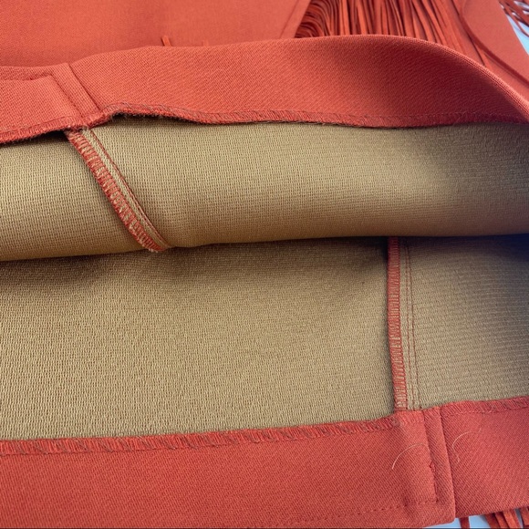 Maje orange skirt - Picture 6 of 11